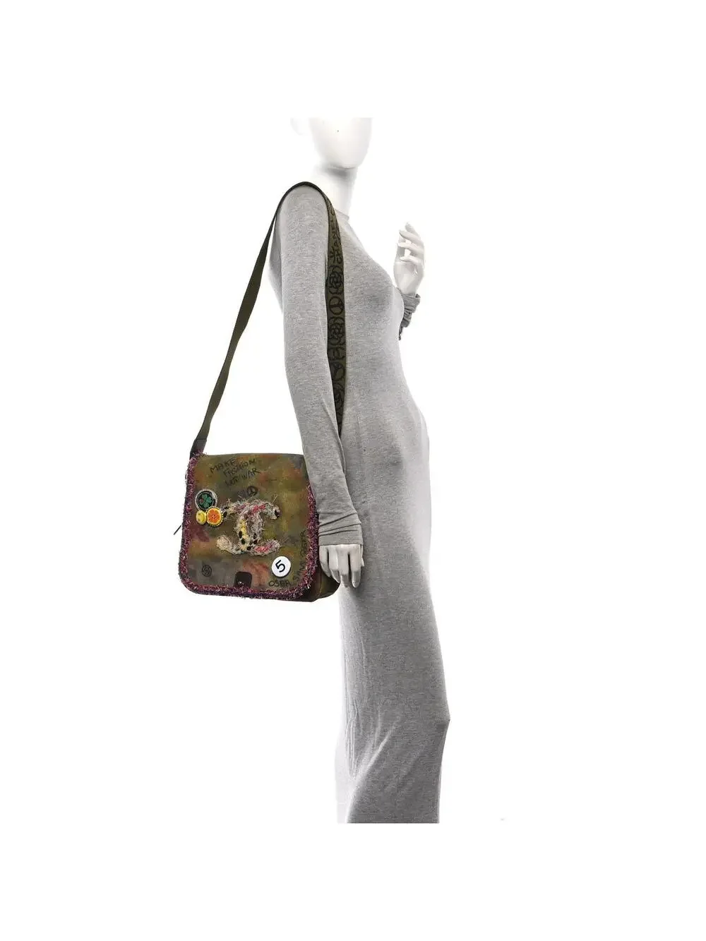 Chanel Washed Toile Graffiti On The #286713C13B